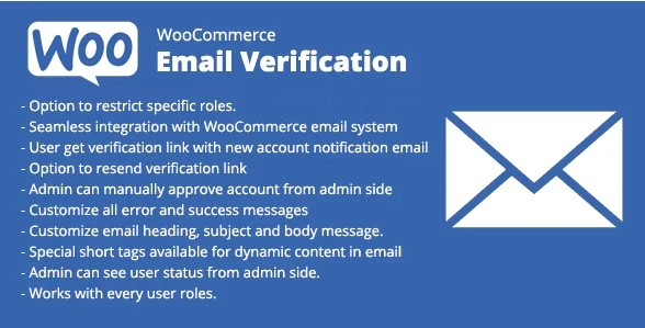 WooCommerce E-posta Doğrulama Eklentisi