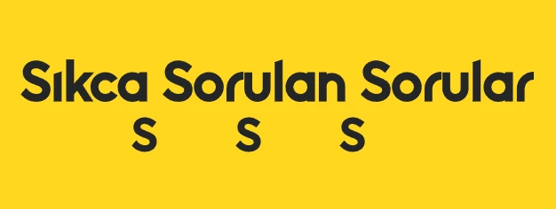 Sıkça Sorulan Sorular